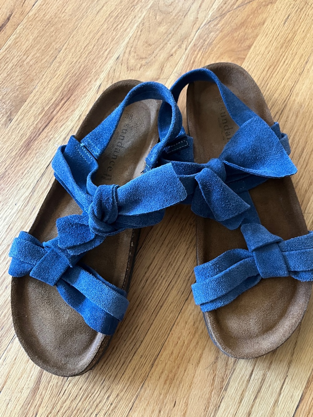 New Sundance Suede Tigerlily Sandals, 7